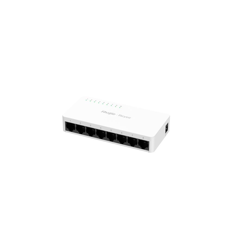 RUIJIE REYEE RG-ES08F 8 Port MegaBit Switch Plastik Kasa