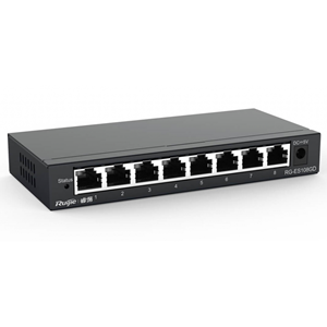 RUIJIE REYEE RG-ES108GD 8 Port GigaBit Switch Metal Kasa