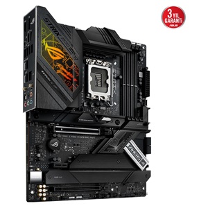 ASUS ROG STRIX Z790-H GAMING WIFI, 4xDDR5, 4x M.2, HDMI, DP, 2xType-C, Wi-Fi 6E, Bluetooth v5.3, 12-13.Nesil, LGA1700 Soket, Anakart