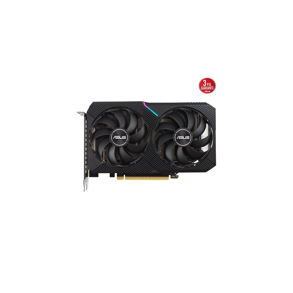 ASUS DUAL-RTX3060-O12G-V2, 12Gb, 192Bit, GDDR6, 192Bit, 1xHDMI, 3xDP GAMING Ekran Kartı