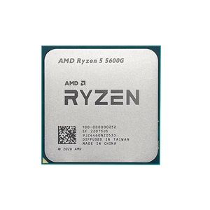 AMD RYZEN 5 5600G 6 Core, 3,90-4.40GHz,19Mb Cache, 45-65W, Radeon Grafikleri, AM4, TRAY, (Dahili Grafik VAR, Fan YOK)