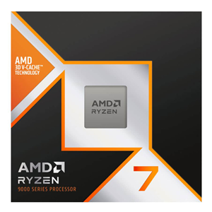 AMD RYZEN 7 9850X3D 8 Core, 4,70-5.60GHz, 104Mb Cache, 120W, AM5 Soket, BOX, (Dahili Grafik VAR, Fan YOK)