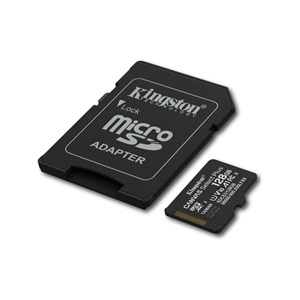 KINGSTON SDCS3/128GB, Canvas Select Plus Gen3 A1, 100Mb/s, MicroSD Kart Bellek (SD Adaptörlü)