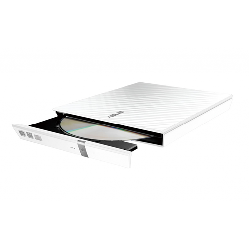 ASUS SDRW-08D2S-U Lite, Usb 2.0, External, Beyaz, Slim, Optik Okuyucu/Yazıcı