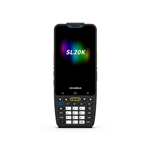M3 Mobile SL20K, Android 13, WiFi, Bluetooth, 4" Dokunmatik ve Tuşlu Ekran, 4 GB RAM, 64 GB ROM, 2D Karekod, EL Terminali (Kılıf ve Ekran Koruyucu Dahil)