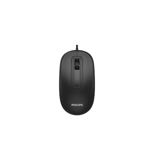 PHILIPS SPK7238B, Siyah, Usb Kablolu, 1200dpi, 3 Tuşlu Optic Mouse