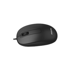 PHILIPS SPK7238B, Siyah, Usb Kablolu, 1200dpi, 3 Tuşlu Optic Mouse
