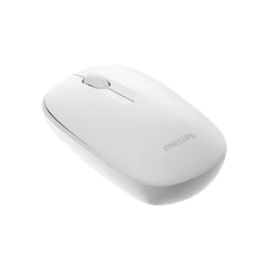 PHILIPS SPK7318W, Beyaz, USB Nano 2,4Gh Kablosuz, 1600dpi, Optic, Sessiz Click, 3 Tuşlu, Mouse