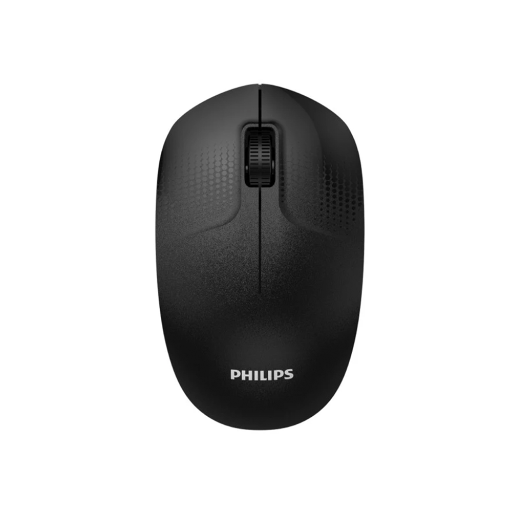 PHILIPS SPK7358, Siyah, USB Nano 2,4Gh Kablosuz, 1600dpi, Optic, 3 Tuşlu, Sessiz Click, Mouse