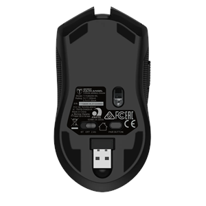 T-DAGGER T-TGM209-WL, Darkangel Wireless, Programlanabilir RGB Backlight, 8 Buton, USB Kablolu, WiFi 2.4Ghz, Bluetooth, 12.80DPI, Gaming Mouse