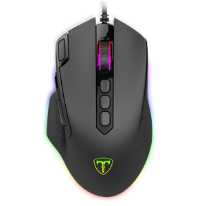 T-DAGGER T-TGM305-A, Bettle Air, RGB Backlight, 10 Programlanabilir Buton, USB Kablolu, 8.00DPI, Gaming Mouse