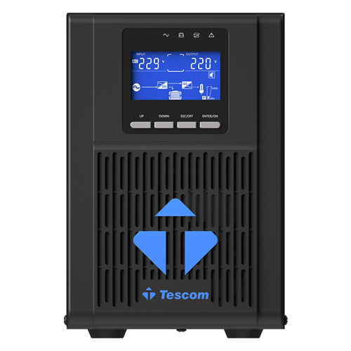 TESCOM NeoLine 1000, 1 KVA Online 1F/1F UPS, (900040100) (2x9A Akü)
