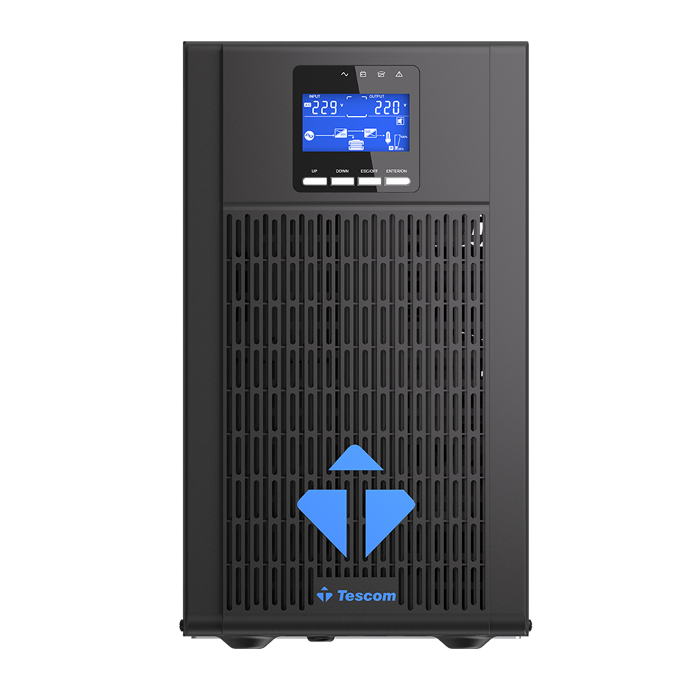TESCOM NeoLine 3000, 3 KVA Online 1F/1F UPS, (900040102) (6x9A Akü)