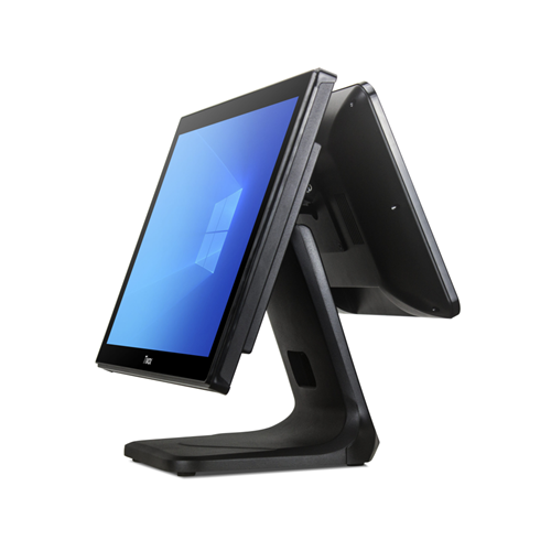 Tiwox TP-7650-D, Intel i7 5.Nesil, 18.5" Ekran, 8GB Ram, 128GB M.2 SSD, Endüstriyel, Dokunmatik Pos PC (çift ekran)