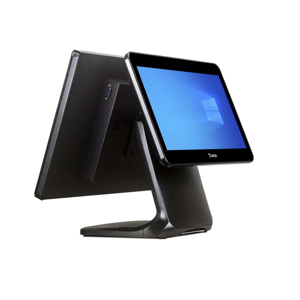Tiwox TP-7650-D, Intel i7 5.Nesil, 18.5" Ekran, 8GB Ram, 128GB M.2 SSD, Endüstriyel, Dokunmatik Pos PC (çift ekran)