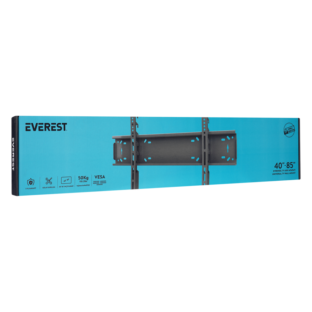 EVEREST TK-4085, 38"- 85" TV Duvar Askı Aparatı