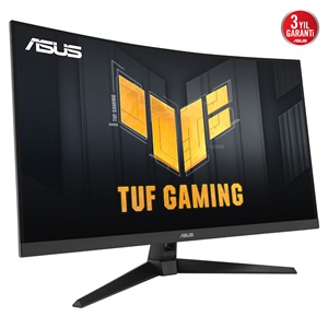 ASUS TUF GAMING VG32VQM5B 31,5" 0,5ms, 250Hz, FullHD Curved, DP, 2xHDMI, VA Panel, 1500R, Display Widget Center, GAMING Monitör