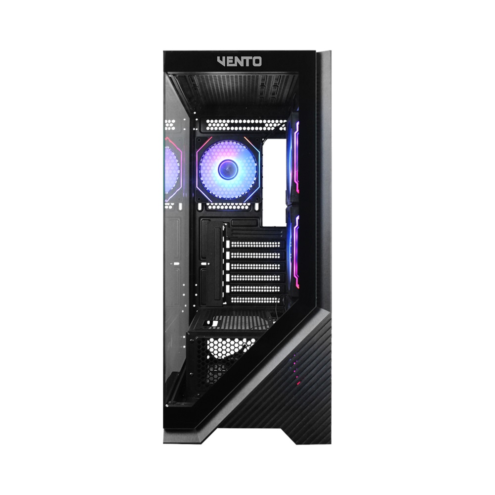 VENTO VG4202FLA ATX Tower, 750W 80+ Siyah, Temperli Cam, RGB, Mesh, ATX GAMING KASA