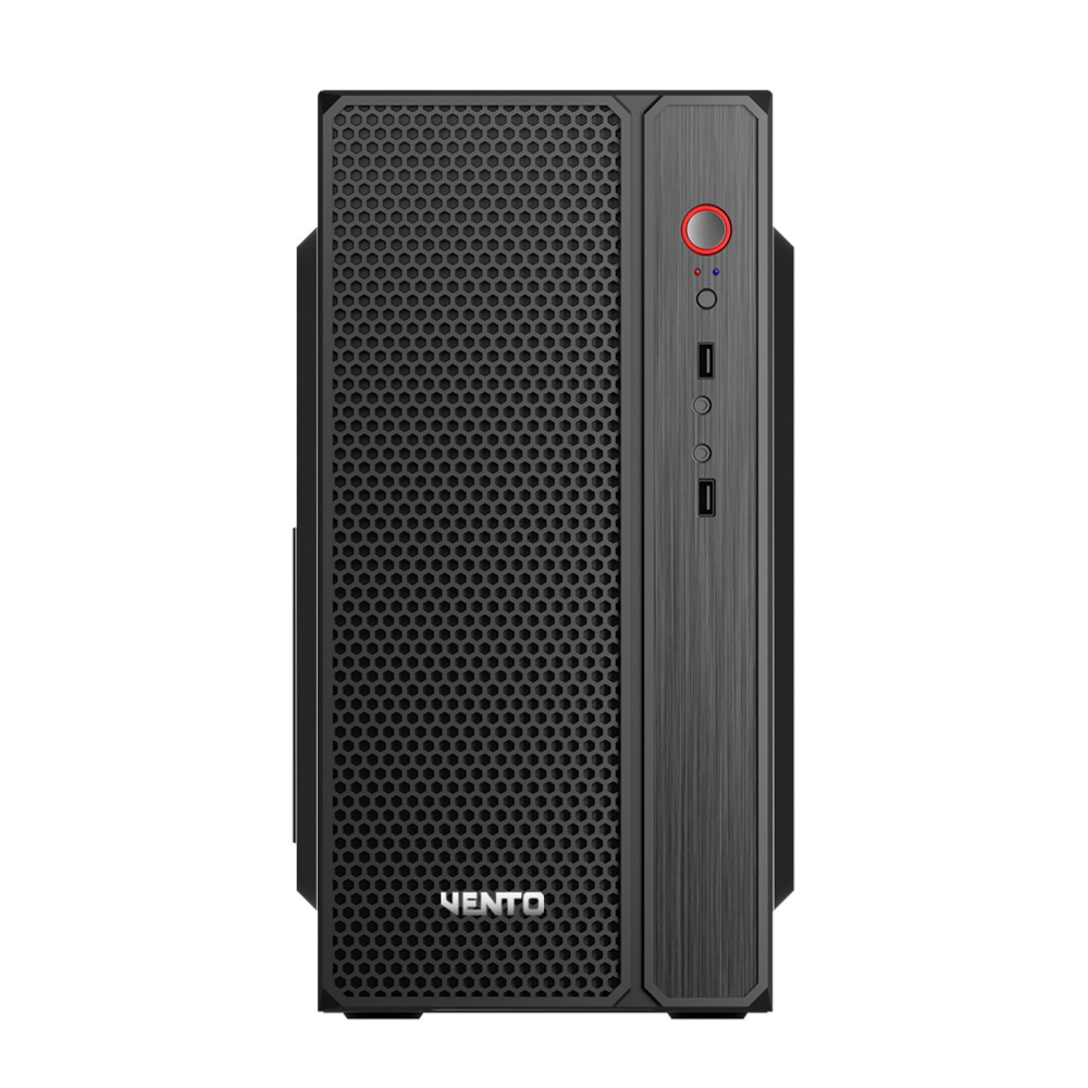 VENTO VS118S Mid Tower, 300W Siyah, ATX Kurumsal KASA