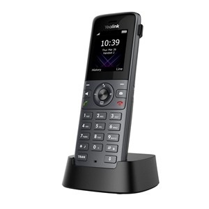 YEALINK W73H, Dect, Kablosuz IP TELEFON, Siyah, 1.8" Renkli Ekran, 35 Saat Konuşma, 400 Saat Bekleme