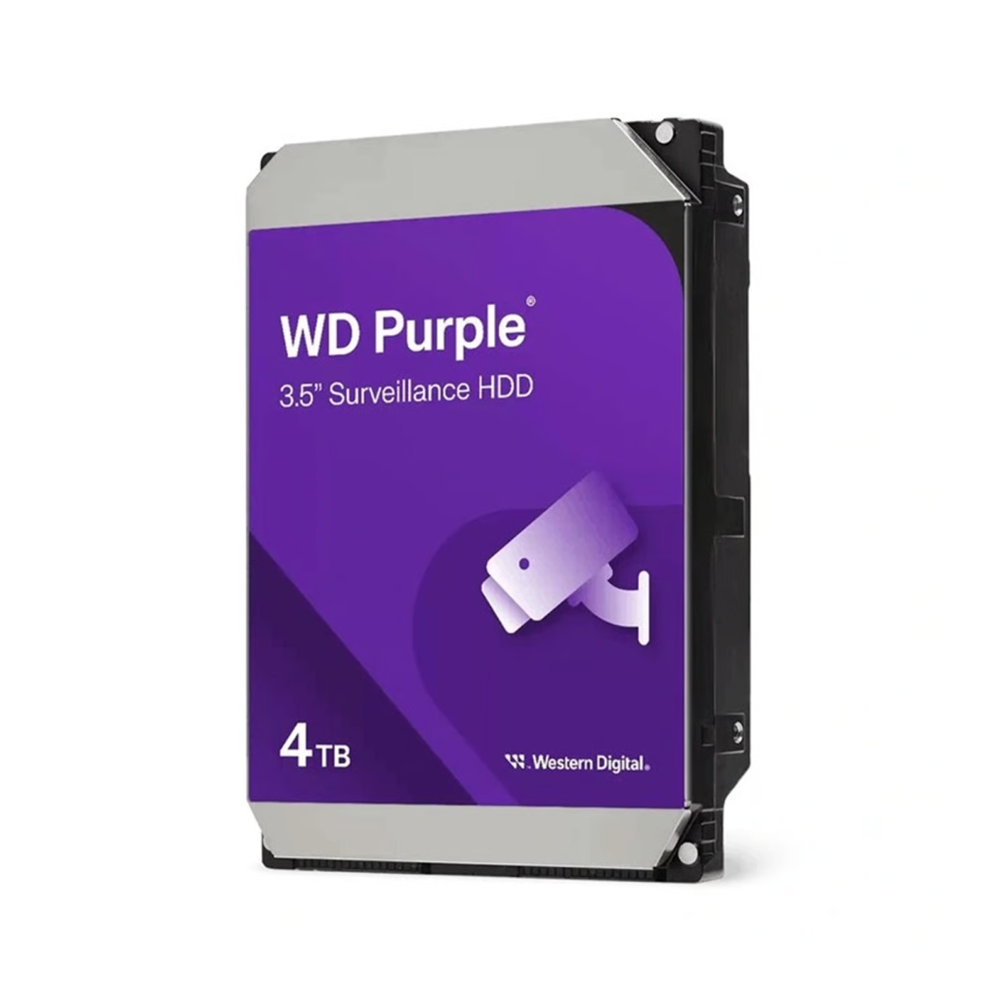 WD PURPLE WD44PURZ 3,5" 4TB, 128Mb, 5400 Rpm, 7/24 Güvenlik HDD (Türkiye Distribütörü Garantili)