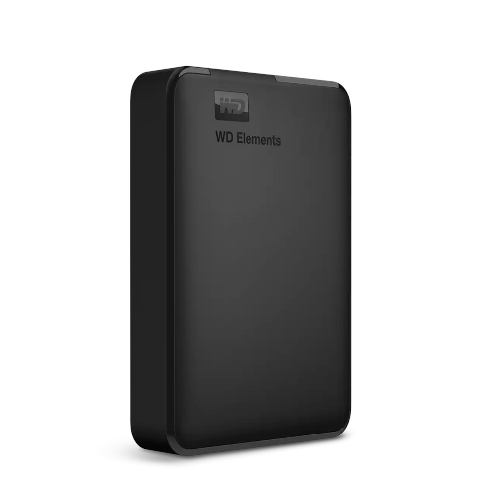 WD WDBU6Y0050BBK-WESN, Elements, 5TB, 2.5", USB3.0, Taşınabilir, Harici HDD, Siyah (Türkiye Distribütörü Garantili)