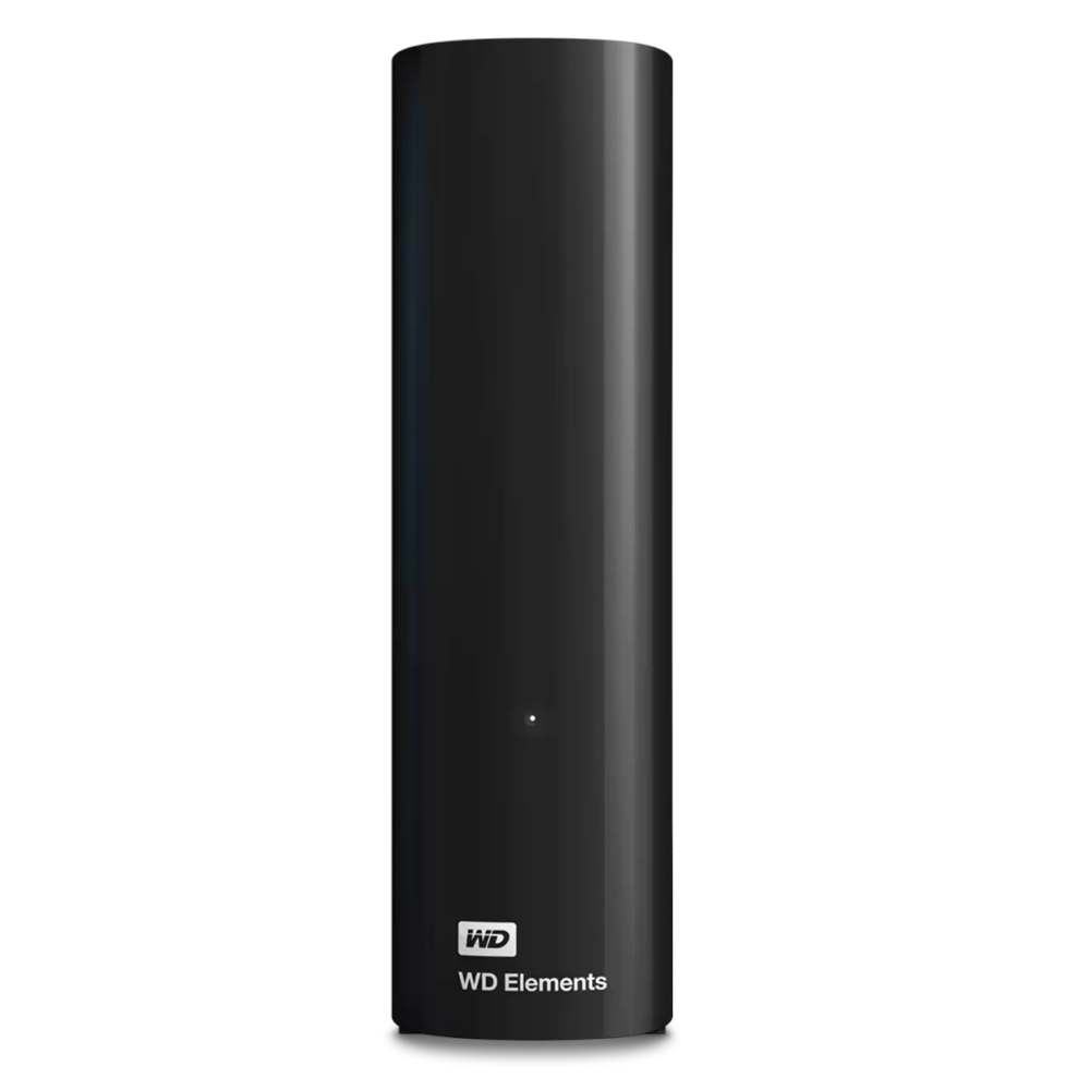 WD WDBWLG0100HBK-EESN, Elements, 10TB, 3.5", USB3.0, Masaüstü, Harici HDD, Siyah (Türkiye Distribütörü Garantili)