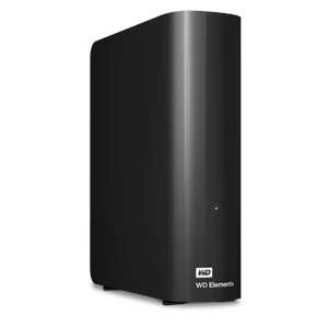 WD WDBWLG0100HBK-EESN, Elements, 10TB, 3.5", USB3.0, Masaüstü, Harici HDD, Siyah (Türkiye Distribütörü Garantili)