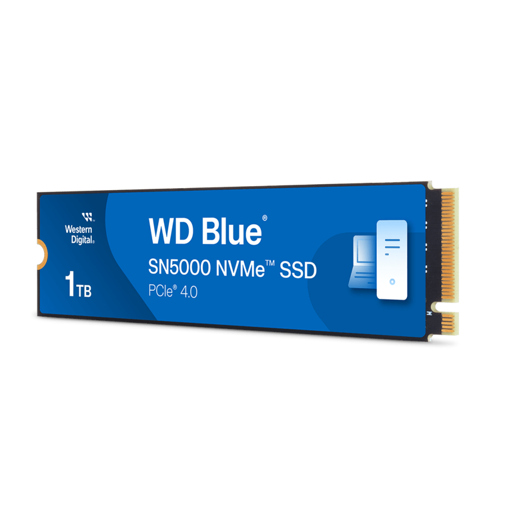 WD Blue SN5000, WDS100T4B0E, 1TB, 5150/4900, Gen4, NVMe PCIe M.2 2280, SSD
