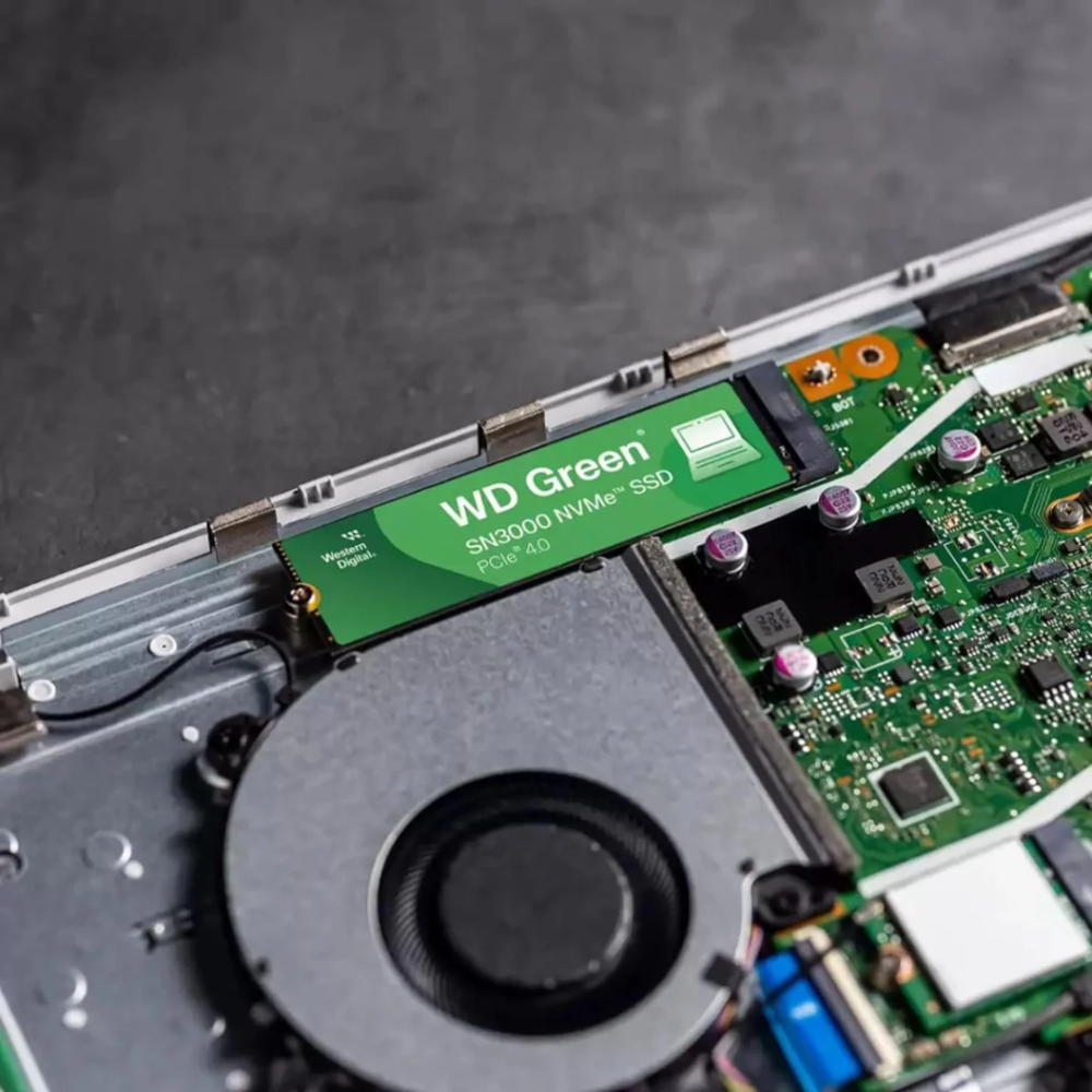 WD Green SN3000, WDS500G4G0E, 500GB, 5000/4000, Gen4, NVMe PCIe M.2 2280, SSD